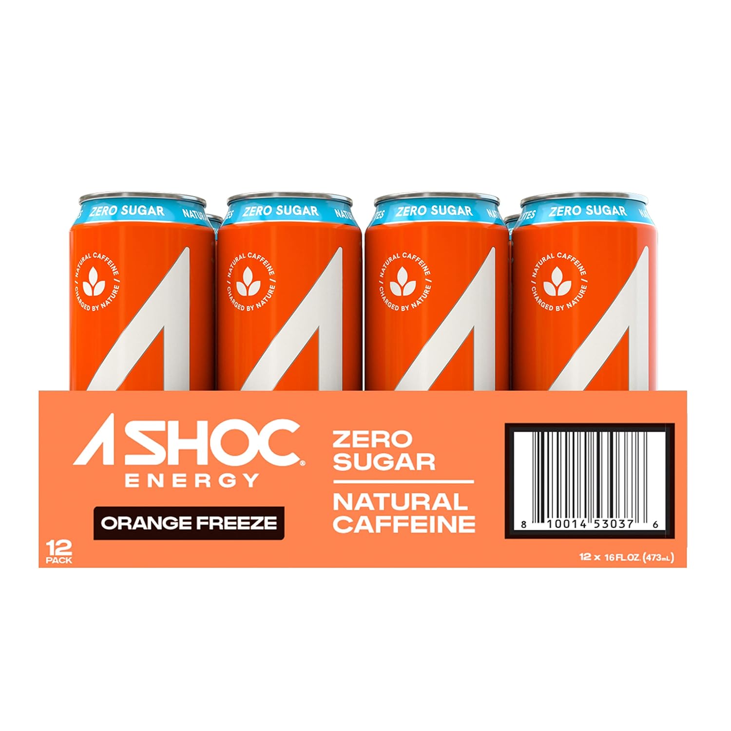 A SHOC Performance Energy Drink, Blue Raspberry, 16 Ounce Can, Natural Energy Blend, BCAAs, Ocean Mineral Electrolytes, and No Chemical Preservatives, 12-pack - Image 11